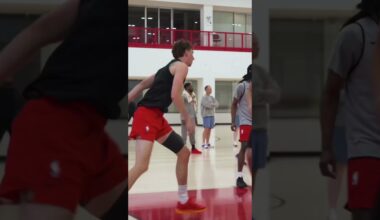 Matas Buzelis Brings The Hammer 🔨 #basketball #chicagobulls #nba