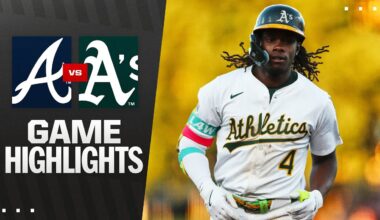 Braves vs. Athletics Game Highlights (7/8/25) | MLB Highlights