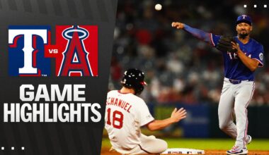 Rangers vs. Angels Game Highlights (7/8/25) | MLB Highlights