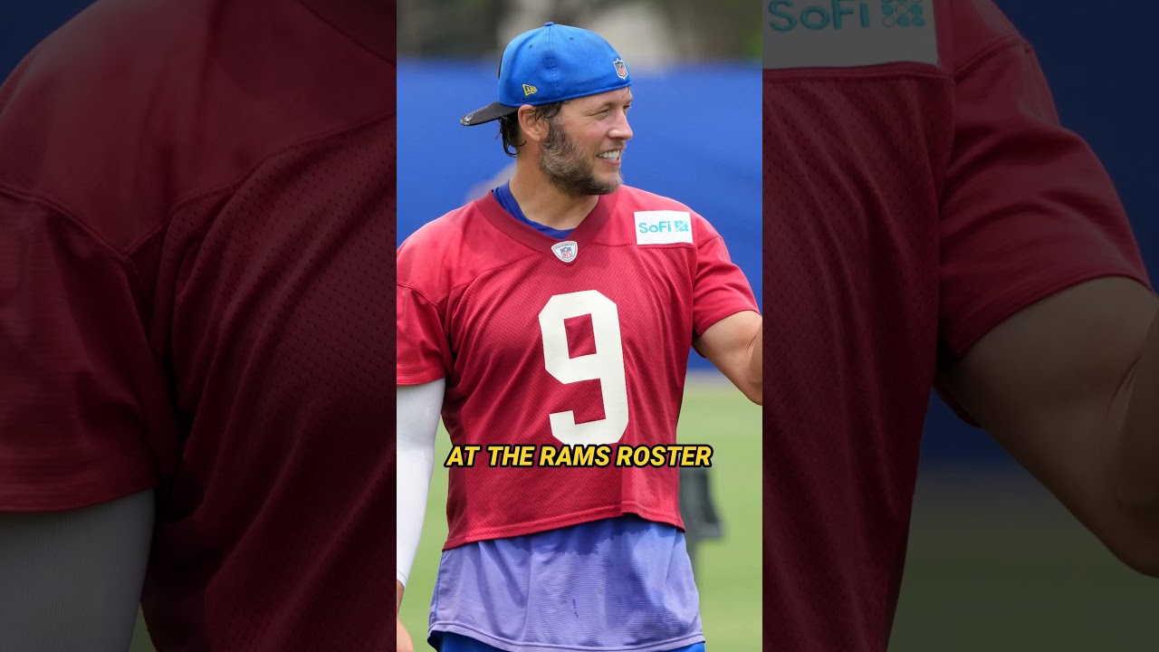 Matthew Stafford Has ELITE Weapons…Another Super Bowl Run? 👀🔥 #losangelesrams #matthewstafford #nfl