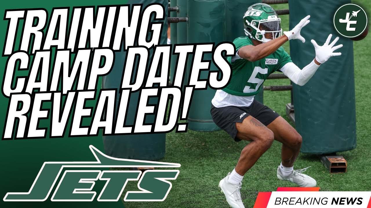 BREAKING: New York Jets 2025 Training Camp Dates Revealed!