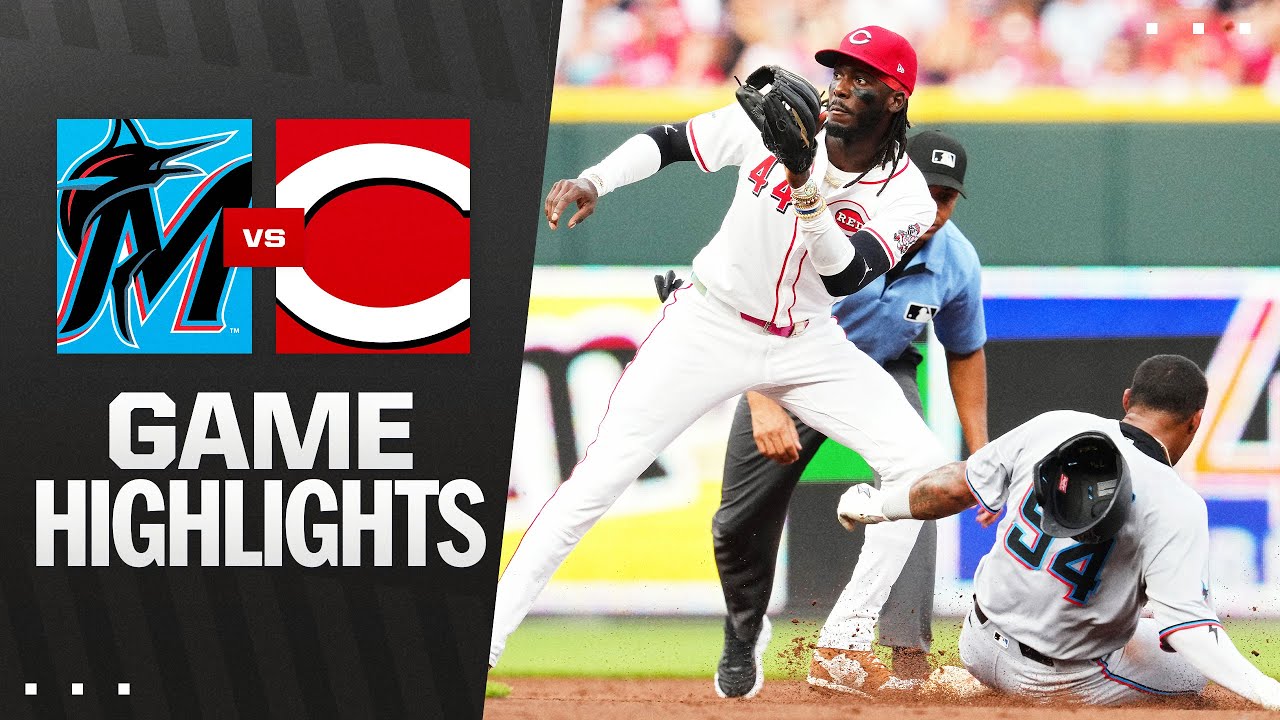 Marlins vs. Reds Game Highlights (7/8/25) | MLB Highlights