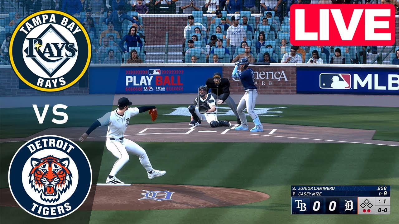 MLB LIVE🔴 Detroit Tigers vs Tampa Bay Rays - Jul 9, 2025 | Full Game MLB 2025 EN VIVO
