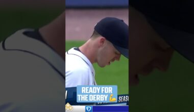 Junior Caminero is READY for the Derby! The 22-year-old launches his 22nd homer of the season 😤