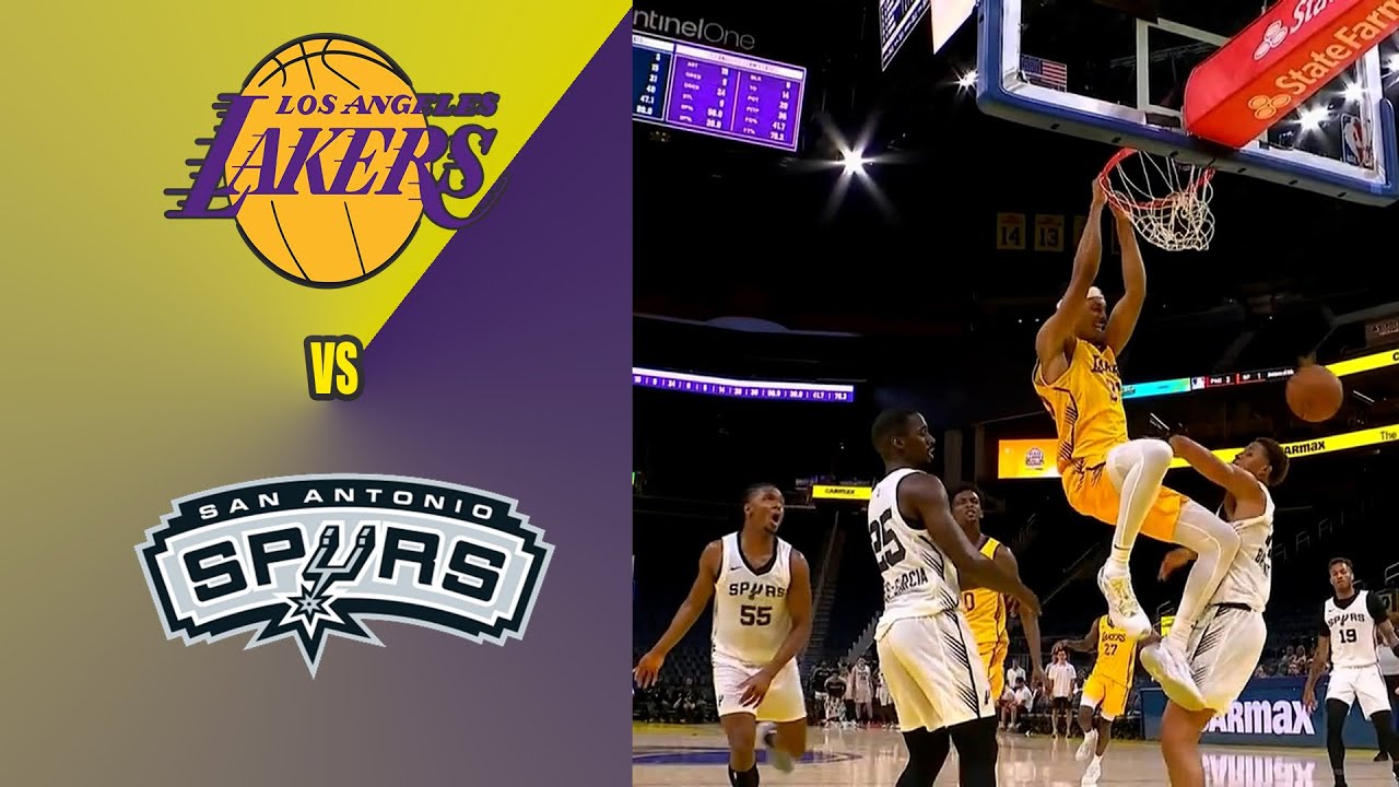 Lakers vs Spurs | Lakers Highlights | NBA Summer League California Classic | July 8, 2025