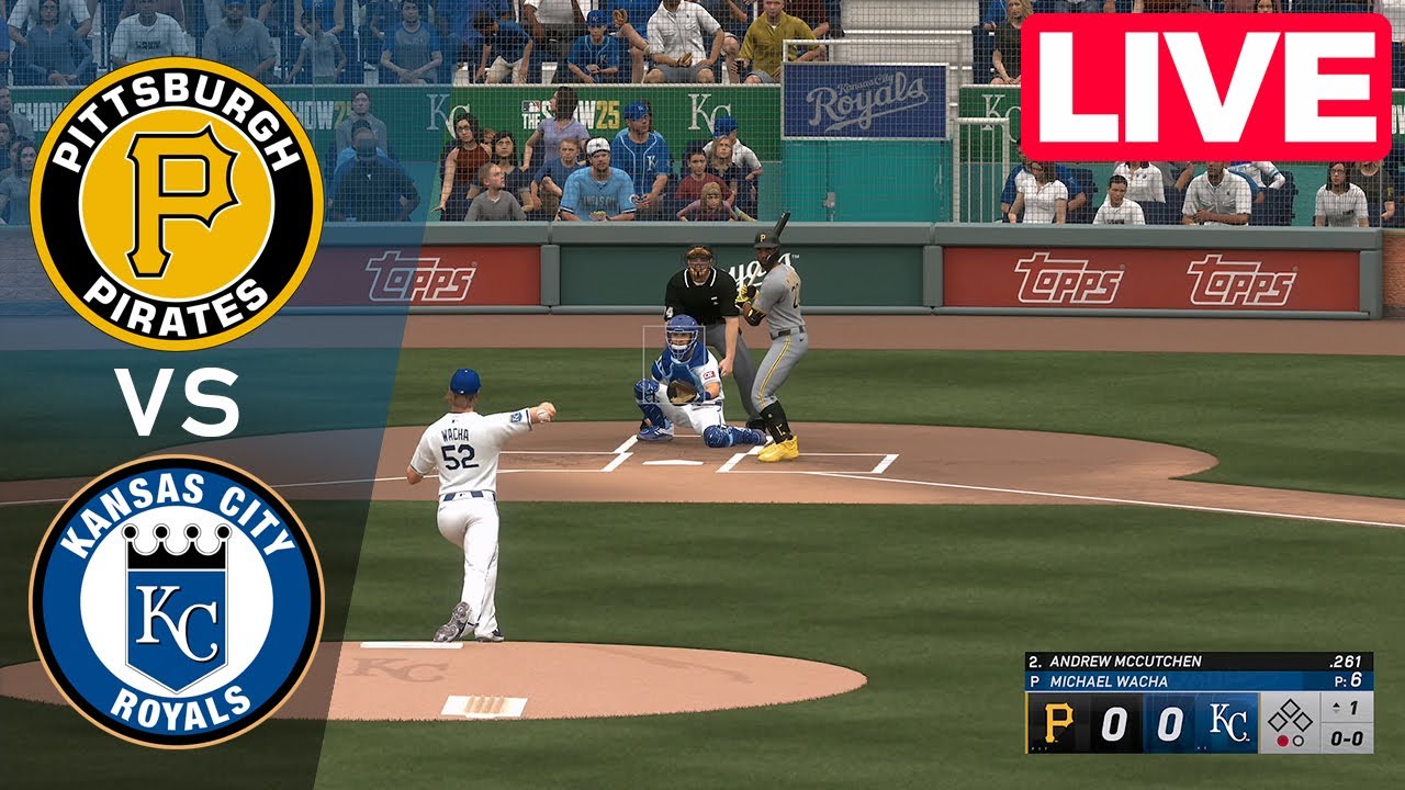 MLB LIVE🔴 Kansas City Royals vs Pittsburgh Pirates - Jul 9, 2025 | Full Game MLB 2025 EN VIVO