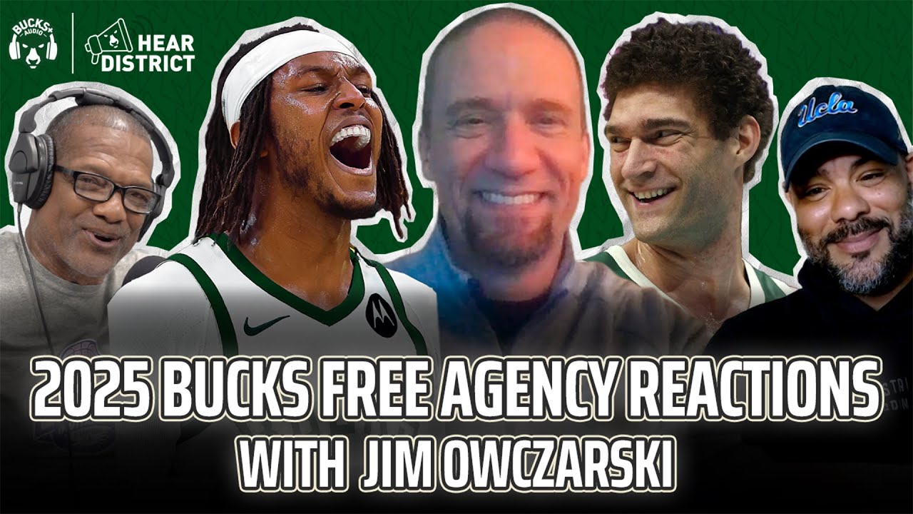 Jim Owczarski on the Myles Turner deal, Bucks Free Agency & Reshaped Roster (Hear District Ep. 70)