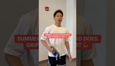 Summer league squad does grip strength test 👀💪 #chicagobulls #gripstrength #challenge #summer #gym