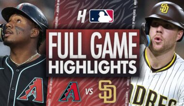 Arizona Diamondbacks vs San Diego Padres - FULL GAME HIGHLIGHTS | July 9, 2025 MLB Season