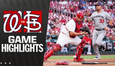 Nationals vs. Cardinals Game Highlights (7/9/25) | MLB Highlights