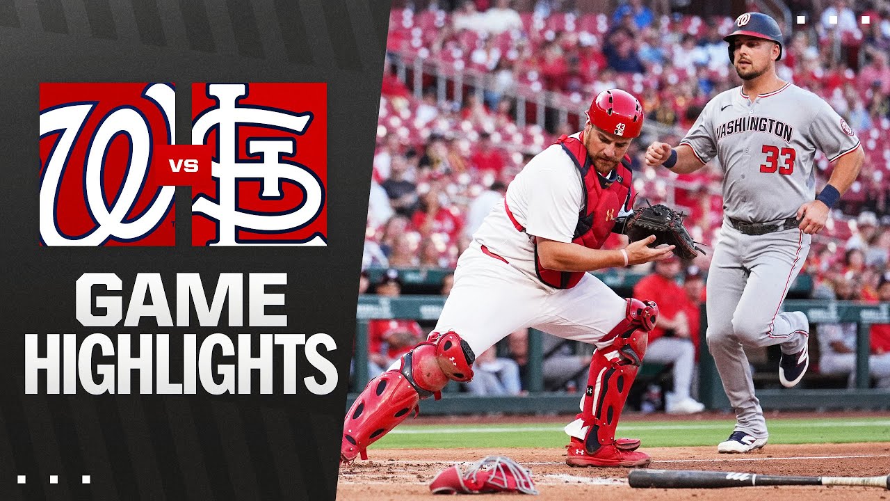Nationals vs. Cardinals Game Highlights (7/9/25) | MLB Highlights