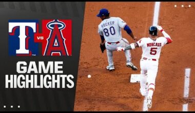 Rangers vs. Angels Game Highlights (7/9/25) | MLB Highlights