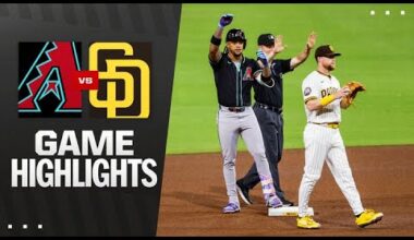 D-backs vs. Padres Game Highlights (7/9/25) | MLB Highlights