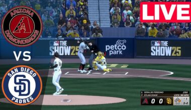 MLB LIVE🔴 San Diego Padres vs Arizona Diamondbacks - Jul 9, 2025 | Full Game MLB 2025 EN VIVO