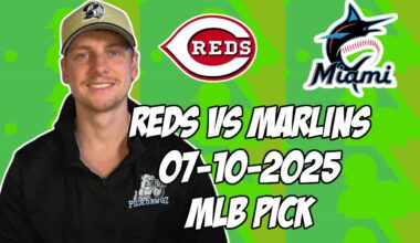 Cincinnati Reds vs Miami Marlins 7/10/25 MLB Pick & Prediction | MLB Betting Tips