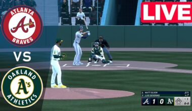 MLB LIVE🔴 Atlanta Braves vs Oakland Athletics - Jul 9, 2025 | Full Game MLB 2025 EN VIVO