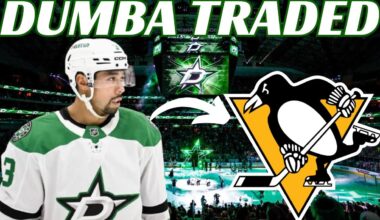 Breaking News: Dallas Stars Trade Matt Dumba to Pittsburgh Penguins
