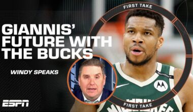 Brian Windhorst reads into Giannis' 'WE'LL SEE' + Suns are 'DIRECTIONLESS?!' | First Take