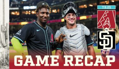 D-backs vs. Padres Game Highlights (7/9/25) | MLB Highlights | Arizona Diamondbacks