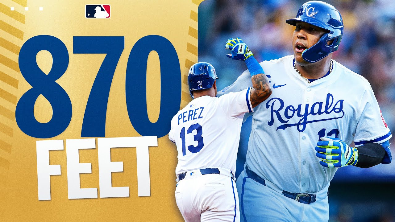 870 FEET IN HOMERS! 🤯 Salvy goes DEEP in KC!