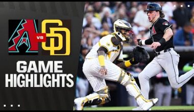 D-backs vs. Padres Game Highlights (7/10/25) | MLB Highlights
