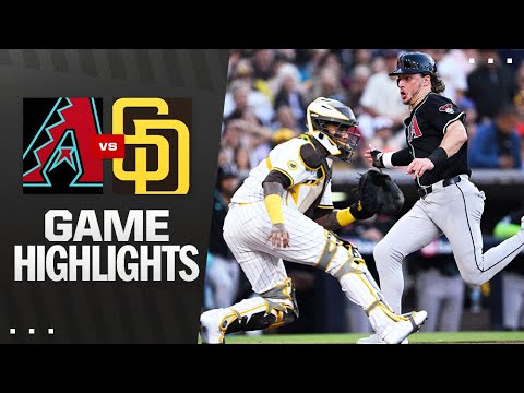 D-backs vs. Padres Game Highlights (7/10/25) | MLB Highlights