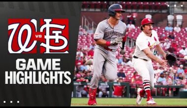 Nationals vs. Cardinals Game Highlights (7/10/25) | MLB Highlights