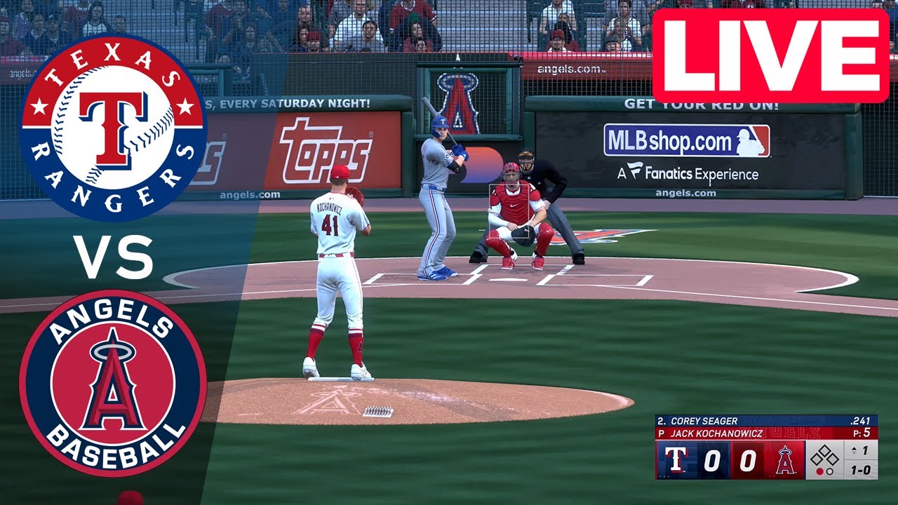 MLB LIVE🔴 Texas Rangers vs Los Angeles Angels - Jul 10, 2025 | Full Game MLB 2025 EN VIVO