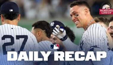 The Yankees make an epic comeback | Morning Lineup (MLB Daily Recap)