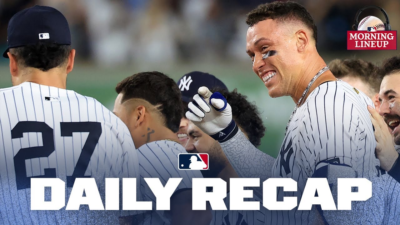 The Yankees make an epic comeback | Morning Lineup (MLB Daily Recap)