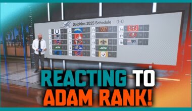 REACTING: Adam Rank Miami Dolphins 2025 Record Prediction!