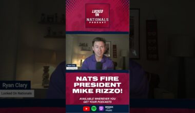 THE WASHINGTON NATIONALS STUNNINGLY FIRE MIKE RIZZO AND DAVEY MARTINEZ... WHAT WENT WRONG?!