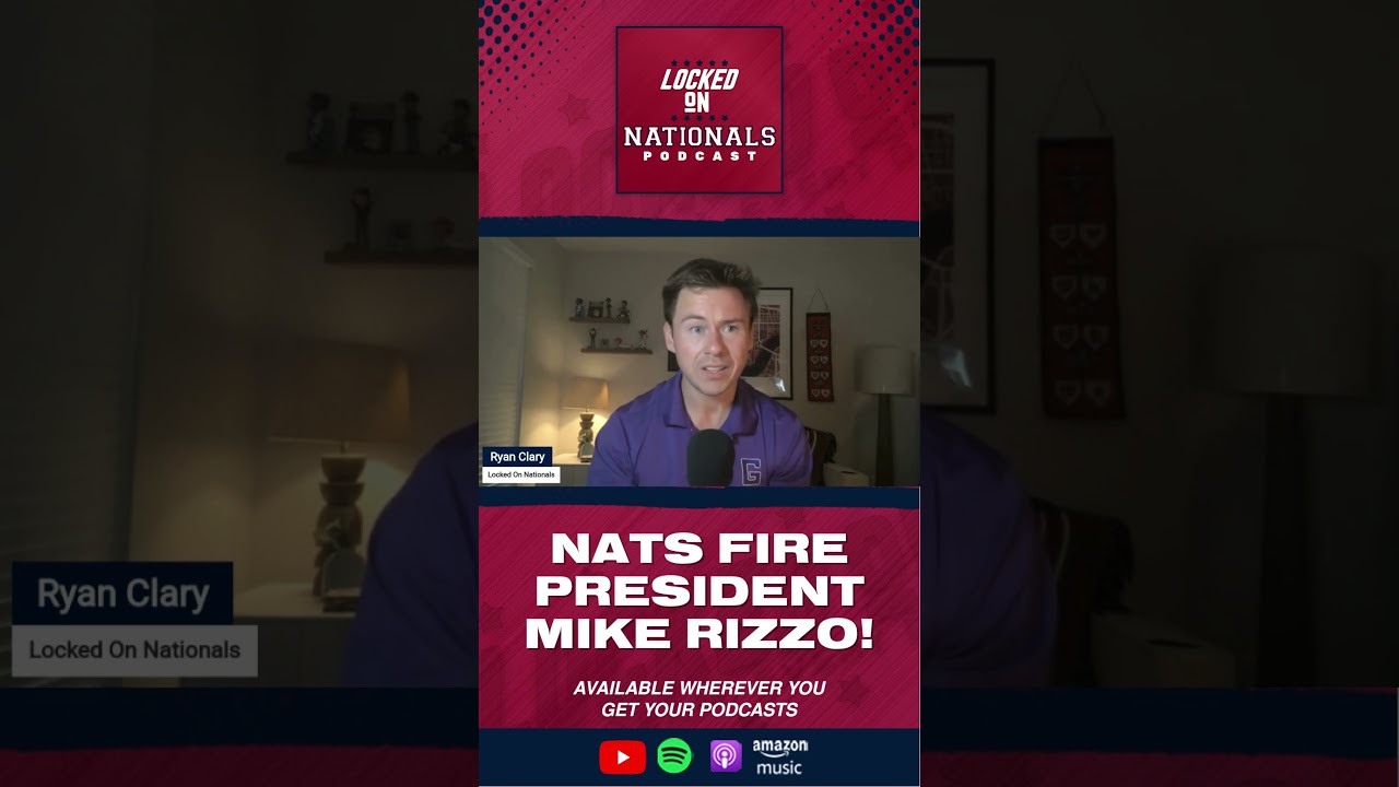 THE WASHINGTON NATIONALS STUNNINGLY FIRE MIKE RIZZO AND DAVEY MARTINEZ... WHAT WENT WRONG?!