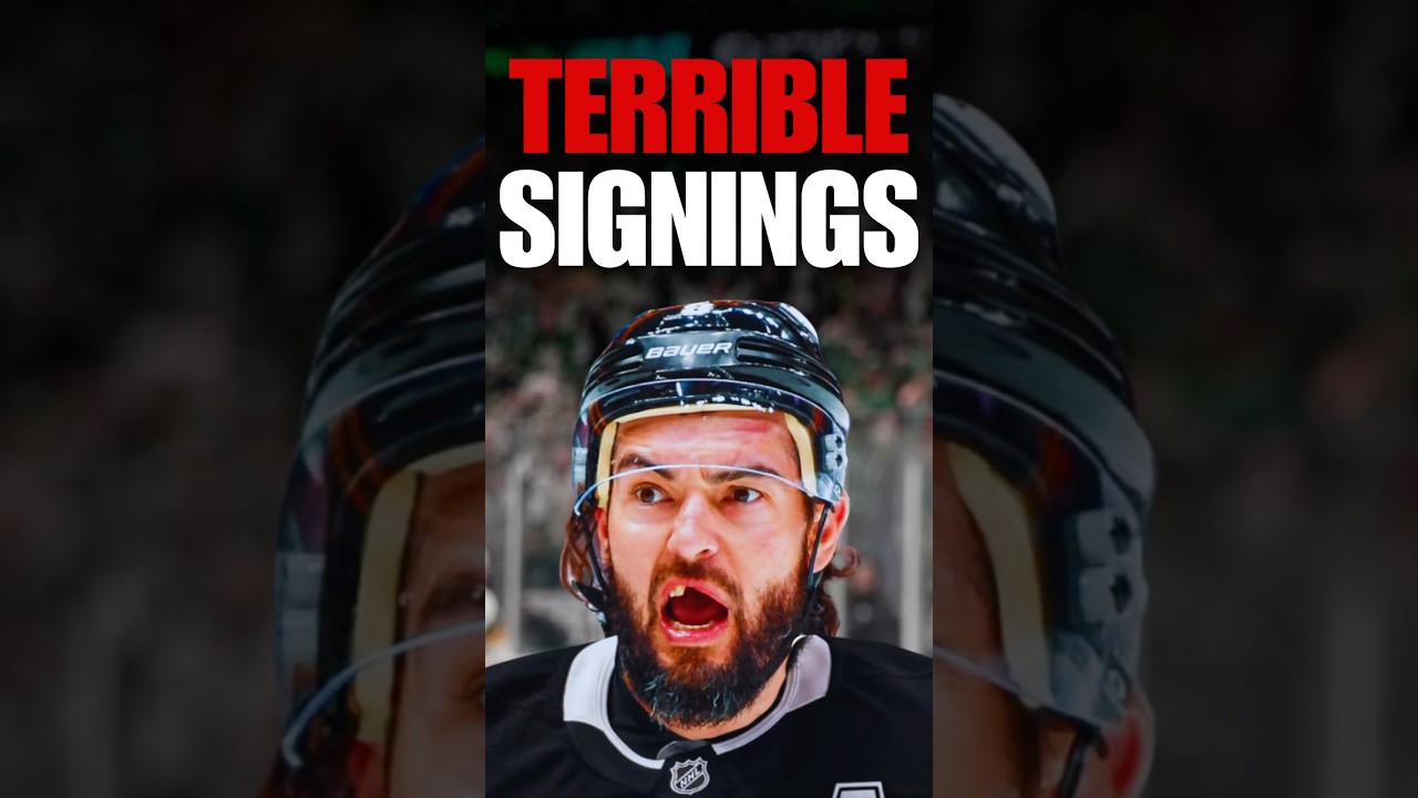 The BIGGEST LOSERS Of NHL Free Agency #nhl #hockey #lakings