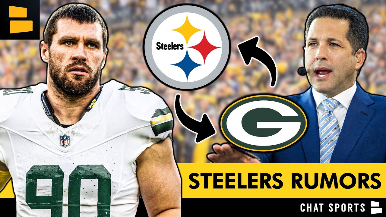 JUICY Steelers Rumors: Schefter Says PIT Is ‘Done’ Making Moves + TRADE T.J. Watt To The Packers?