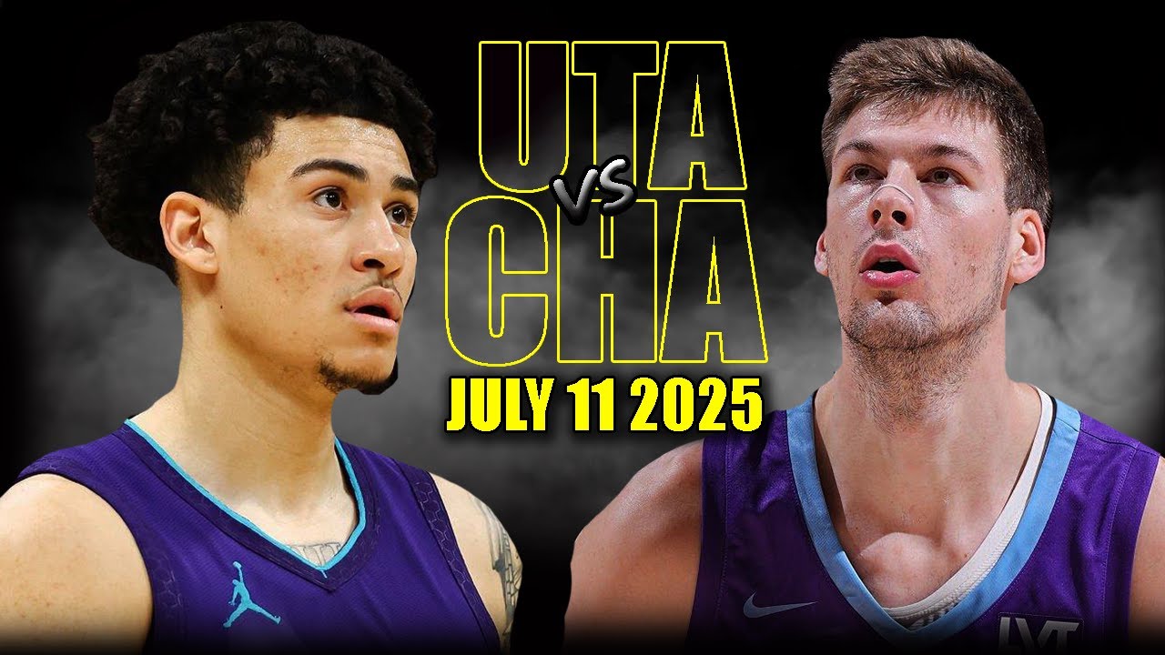 Utah Jazz vs Charlotte Hornets Full Game Highlights - July 11, 2025 | NBA Summer League California