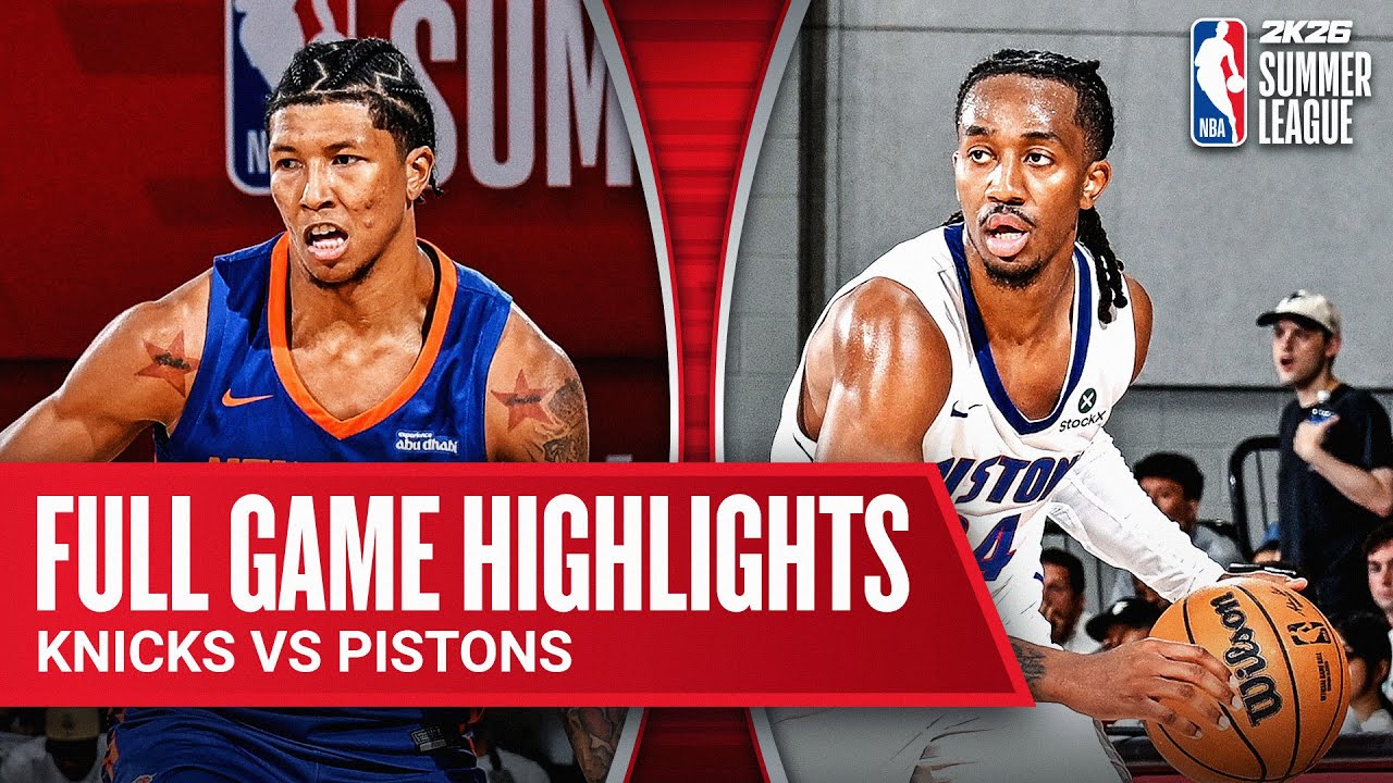 KNICKS vs PISTONS | NBA SUMMER LEAGUE | FULL GAME HIGHLIGHTS | July 11, 2025