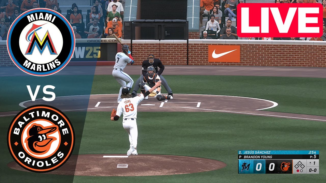 MLB LIVE🔴 Baltimore Orioles vs Miami Marlins - Jul 11, 2025 | Full Game MLB 2025 EN VIVO
