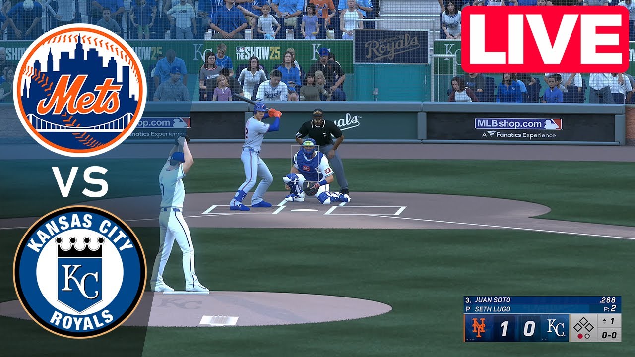 MLB LIVE🔴 New York Mets vs Kansas City Royals - Jul 11, 2025 | Full Game MLB 2025 EN VIVO
