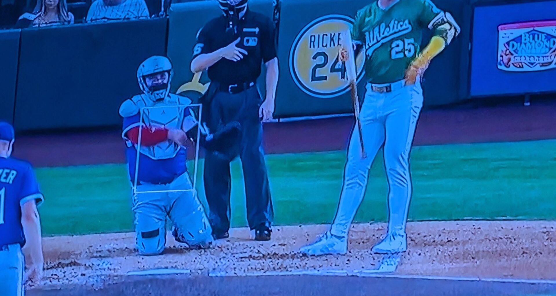 Can't even get the colors right on a Rickey Memorial??