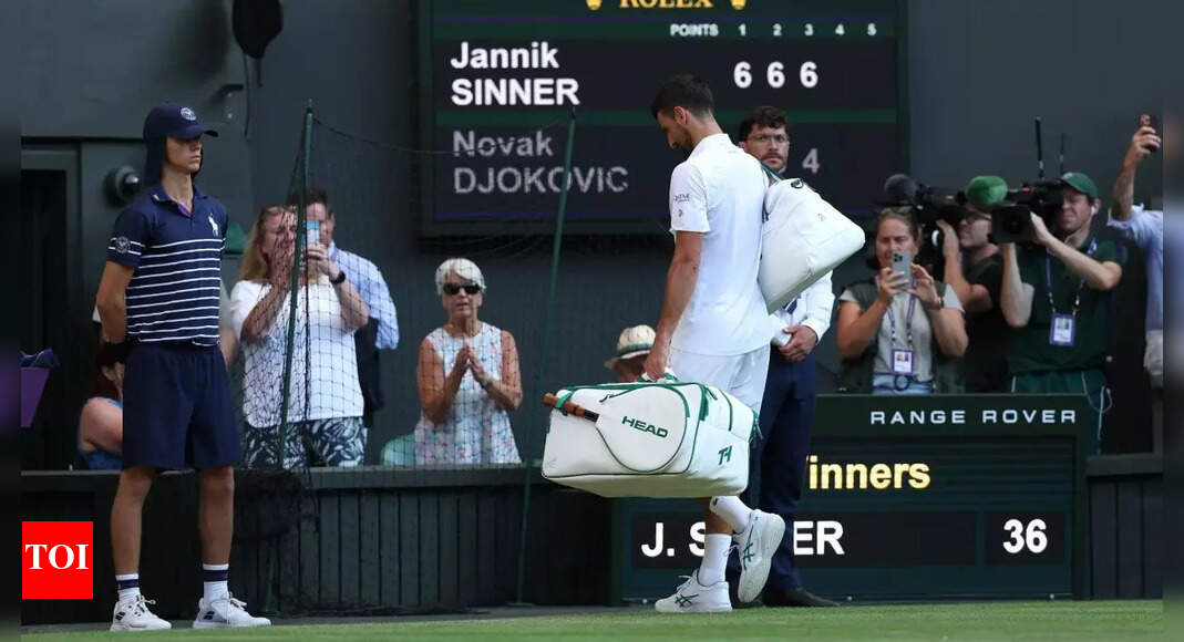 'Reality hits like never before': Novak Djokovic addresses retirement after Wimbledon exit; Sinner vs Alcaraz in final | Tennis News