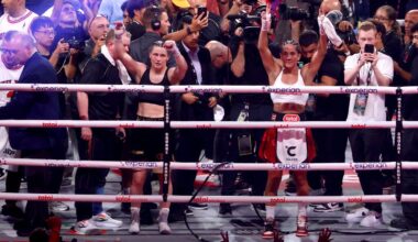 Katie Taylor def. Amanda Serrano, keeps super lightweight title