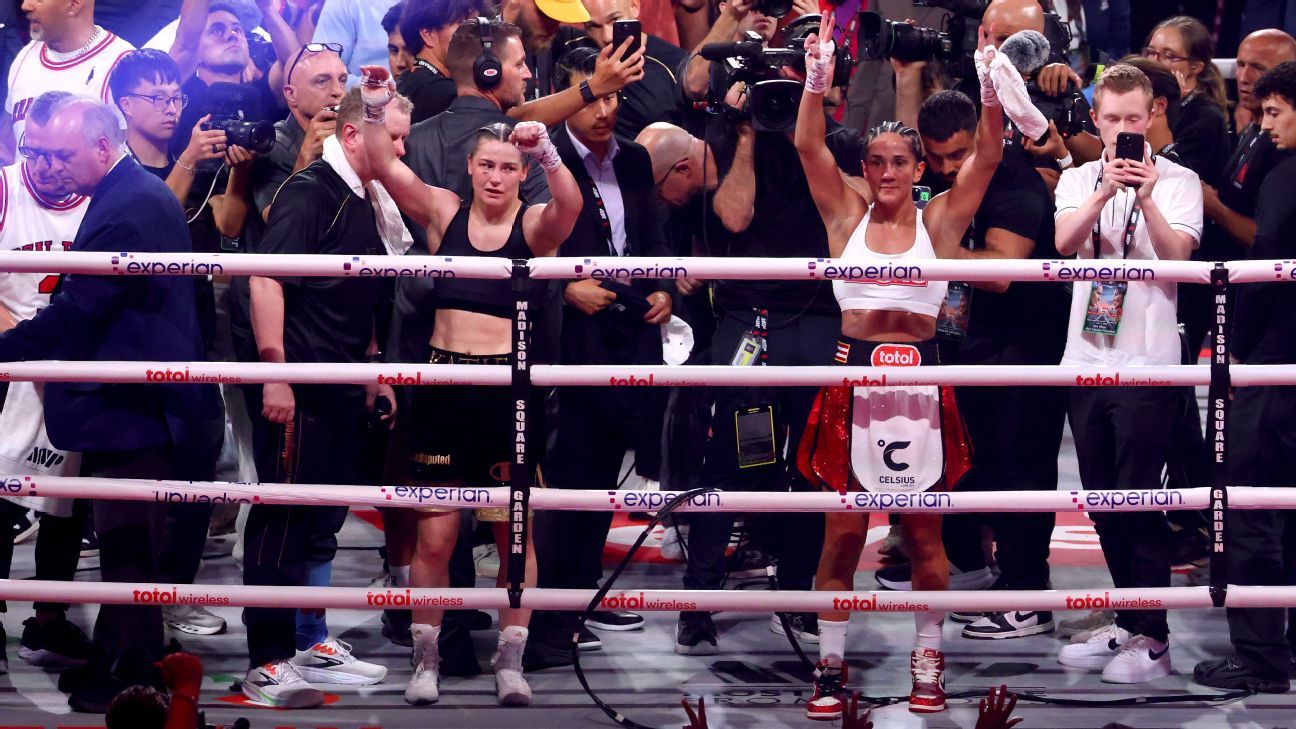 Katie Taylor def. Amanda Serrano, keeps super lightweight title