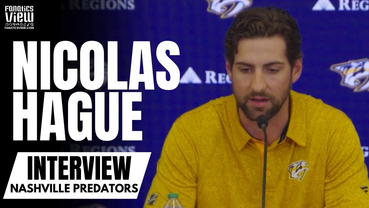 Nicolas Hague Discusses Trade to Nashville Predators & Reflects on Vegas Golden Knights Career