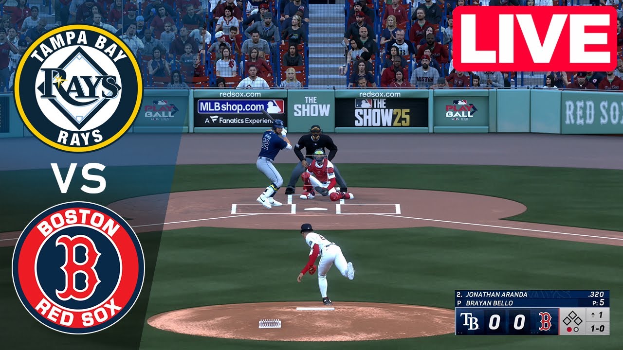 MLB LIVE🔴 Boston Red Sox vs Tampa Bay Rays - Jul 11, 2025 | Full Game MLB 2025 EN VIVO