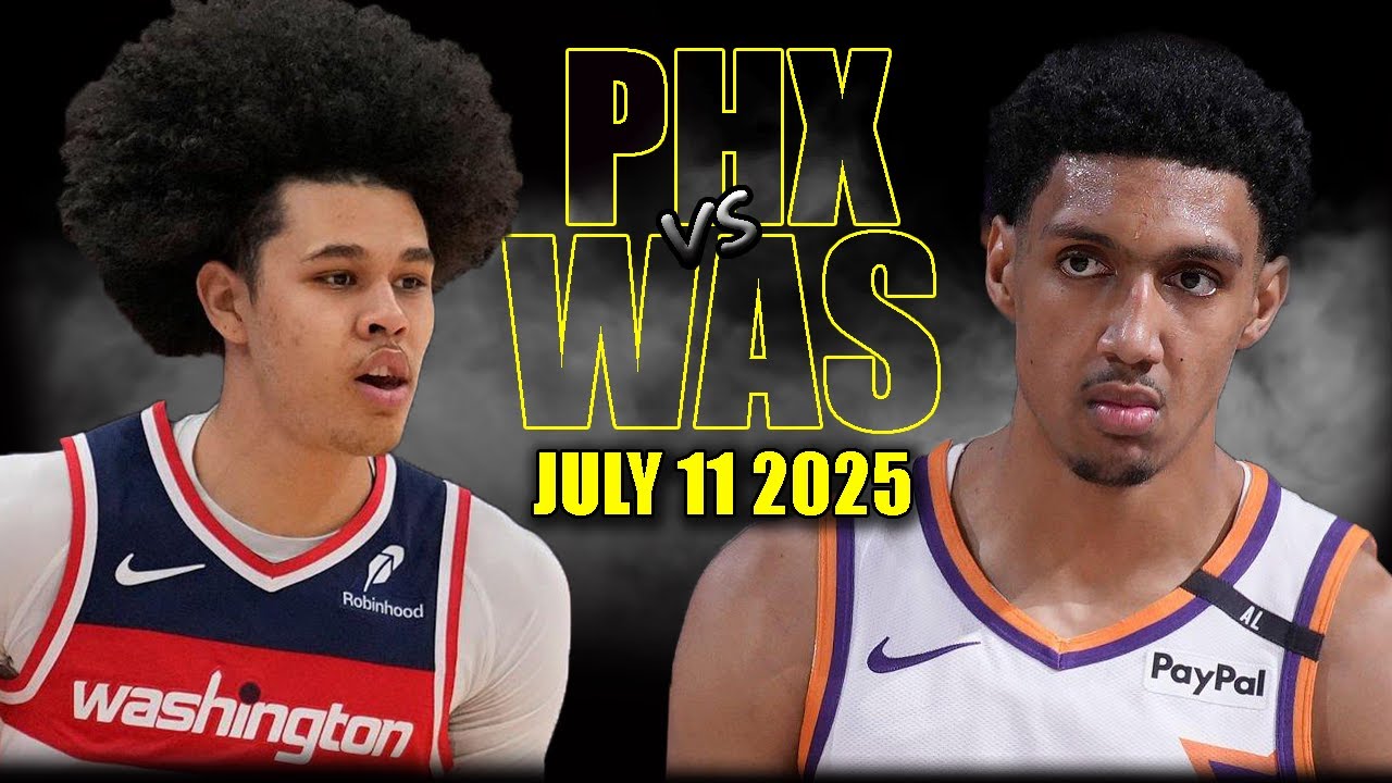 Phoenix Suns vs Washington Wizards Full Game Highlights - July 11, 2025 | NBA Summer League