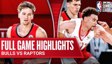 BULLS vs RAPTORS | NBA SUMMER LEAGUE | FULL GAME HIGHLIGHTS | July 11, 2025