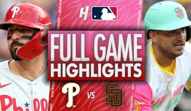 Philadelphia Phillies vs San Diego Padres - FULL GAME HIGHLIGHTS  | July 11, 2025 MLB Season