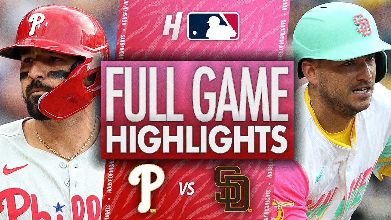 Philadelphia Phillies vs San Diego Padres - FULL GAME HIGHLIGHTS  | July 11, 2025 MLB Season