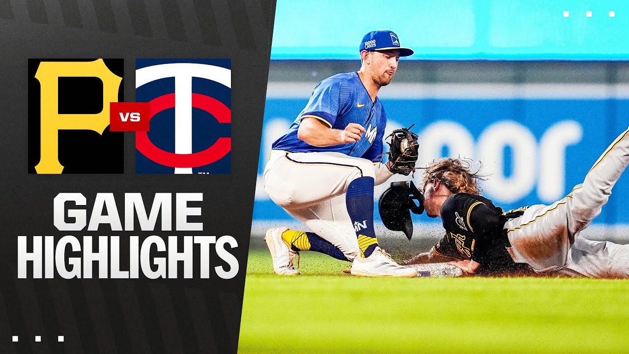 Pirates vs. Twins Game Highlights (7/11/25) | MLB Highlights